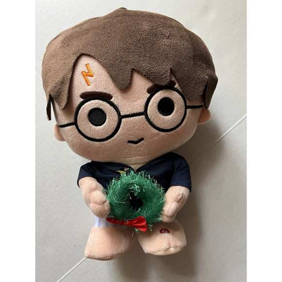Gemmy Other - Harry Potter 11" Seasonal Animated Plush (Gemmy ) Walking Musical Xmas Wreath